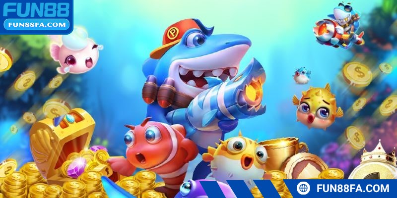 Bắn cá Fun88 là một trong những trò chơi đổi thưởng thú vị