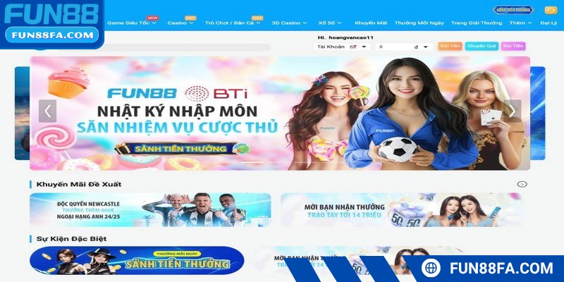 Fun88 không ngừng phát triển và bổ sung các tính năng hiện đại
