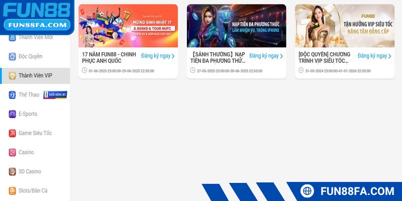 Ưu đãi gold member là chương trình tri ân cho người chơi thân thiết