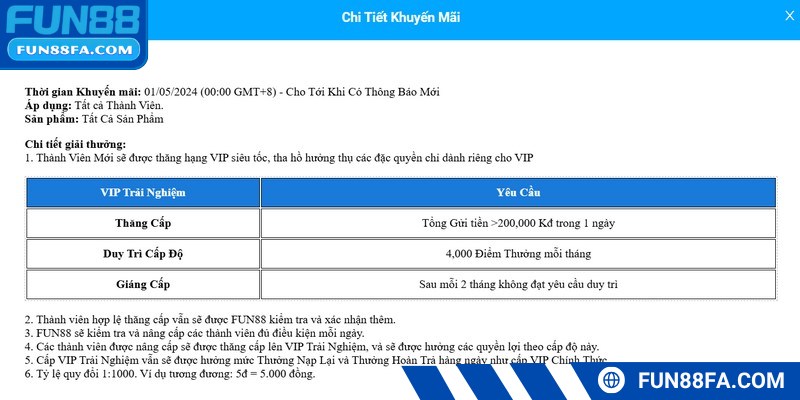 Ưu đãi gold member giúp nâng cao trải nghiệm cá cược